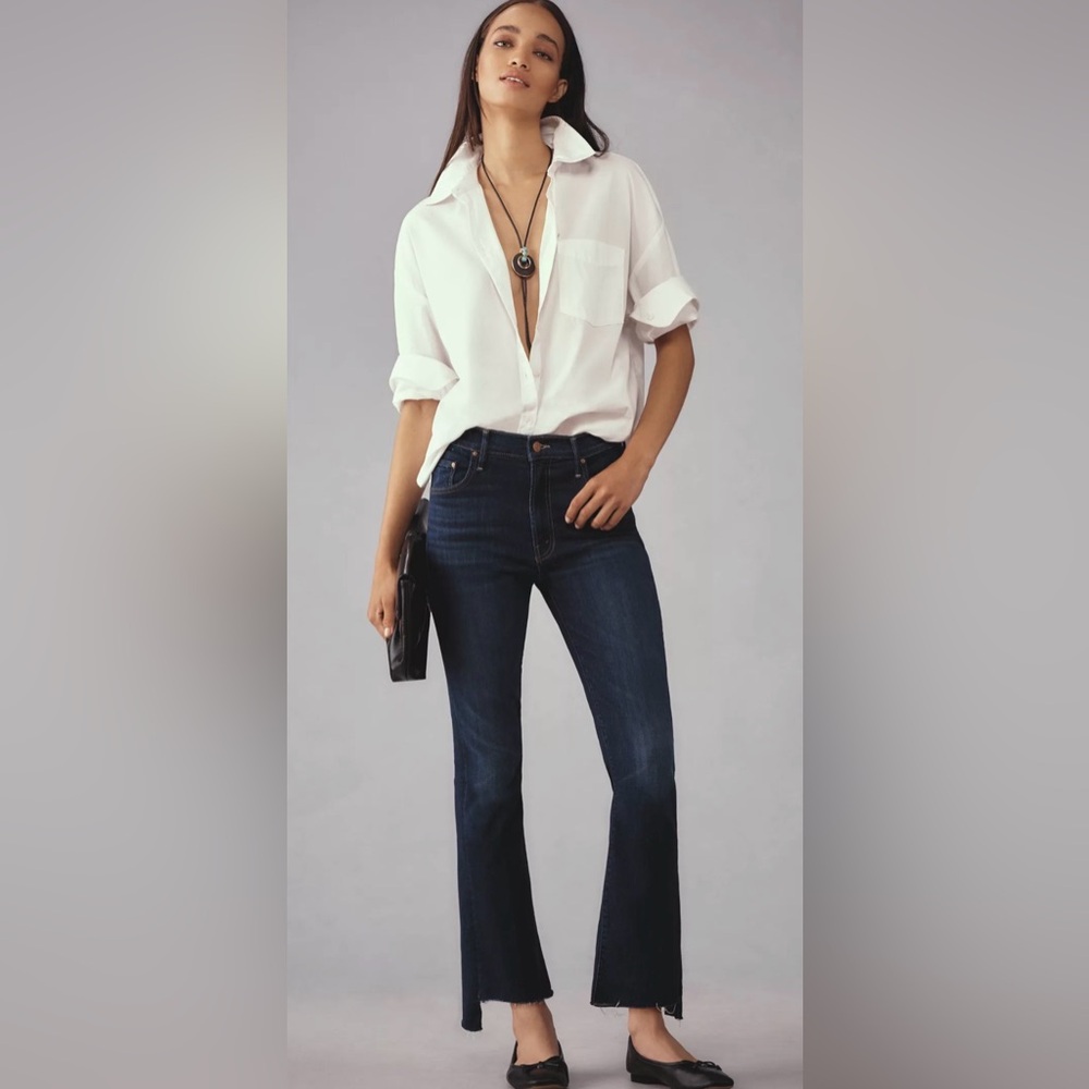 MOTHER Night Hawk Black Jeans